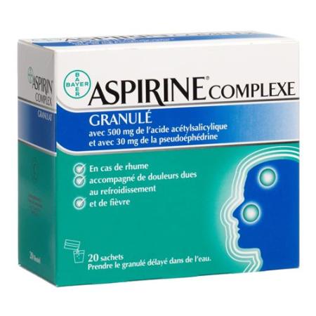 Aspirin Complex granules bag 20 pcs - PrimeCare Global