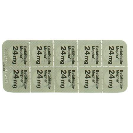 Betahistine-Mepha Tabl 24 mg 50 pcs - PrimeCare Global