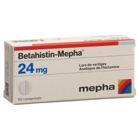 Betahistine-Mepha Tabl 24 mg 100 pcs - PrimeCare Global