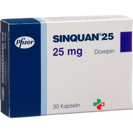 Sinquan Kapseln 25mg 30 Stück - PrimeCare Global