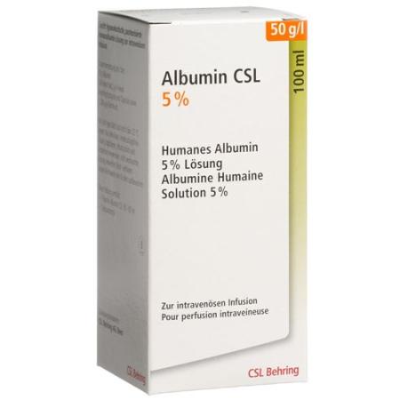 Albumin CSL Inf Loes 5% 100ml - PrimeCare Global