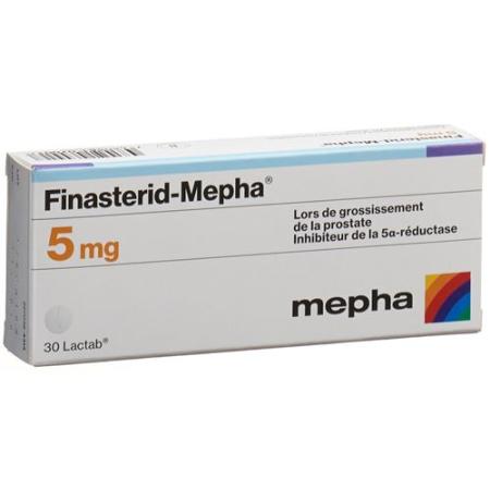 Finasterid-Mepha Lactab 5 mg 30 pcs - PrimeCare Global