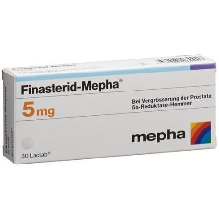 Finasterid-Mepha Lactab 5 mg 100 pcs - PrimeCare Global