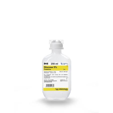 GLUC Fresenius Inf Lös 5 % 250ml KabiPac - PrimeCare Global