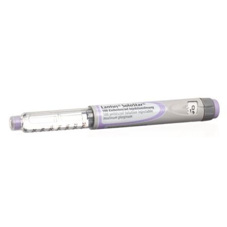Lantus Inj L&ouml;s 100 U/ml SoloStar Pen 5 Amp 3 ml - PrimeCare Global