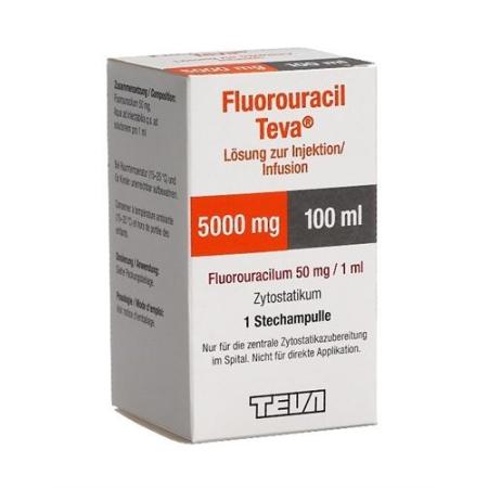 Fluorouracil Teva 5000mg/100ml per 100ml - PrimeCare Global
