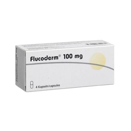 Flucoderm Capsules 100 mg 4 pcs - PrimeCare Global