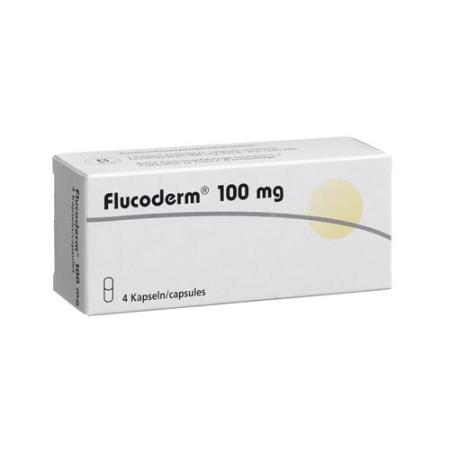 Flucoderm Capsules 100 mg 4 pcs - PrimeCare Global