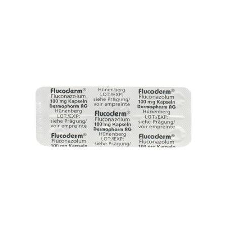 Flucoderm Caps 100 mg 7 pcs - PrimeCare Global