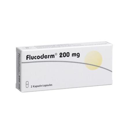 Flucoderm Capsules 200 mg 2 pcs - PrimeCare Global