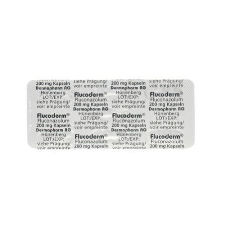 Flucoderm Capsules 200 mg 7 pcs - PrimeCare Global
