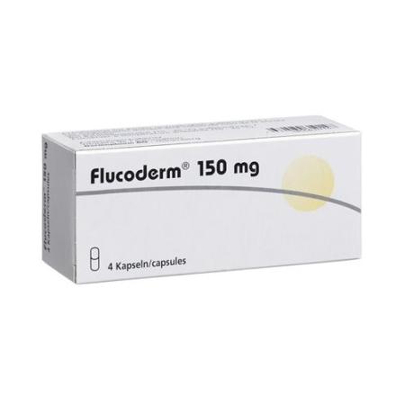 Flucoderm Capsules 150 mg 4 pcs - PrimeCare Global
