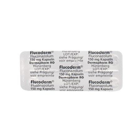 Flucoderm Capsules 150 mg 4 pcs - PrimeCare Global