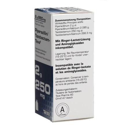Piperazillin Tazob. Teva 2.25g Durchstechflasche - PrimeCare Global