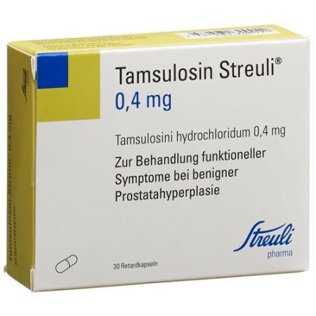 Tamsulosin Streuli Ret Kaps 0.4 mg 30 pcs - PrimeCare Global