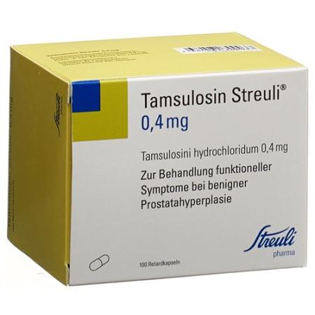 Tamsulosin Streuli Ret Kaps 0.4 mg 100 pcs - PrimeCare Global