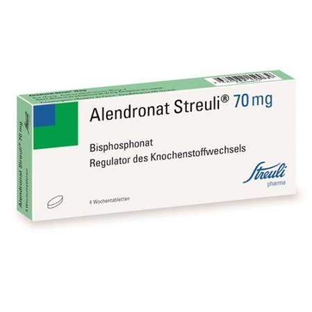 Alendronate Streuli weekly tablets 70 mg 4 pcs - PrimeCare Global