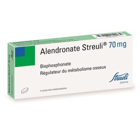 Alendronate Streuli weekly tablets 70 mg 4 pcs - PrimeCare Global