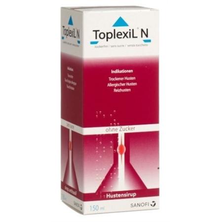 Toplexil syrup bottle 150 ml - PrimeCare Global