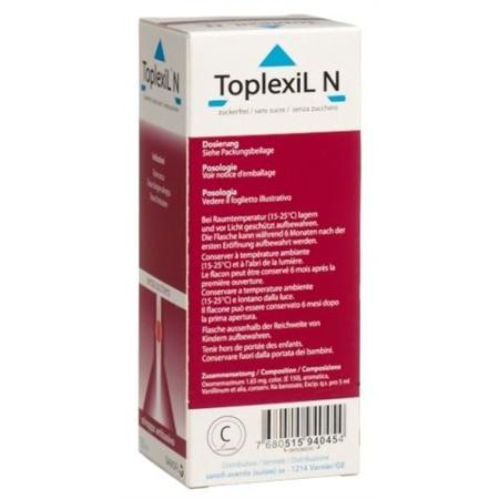 Toplexil syrup bottle 150 ml - PrimeCare Global