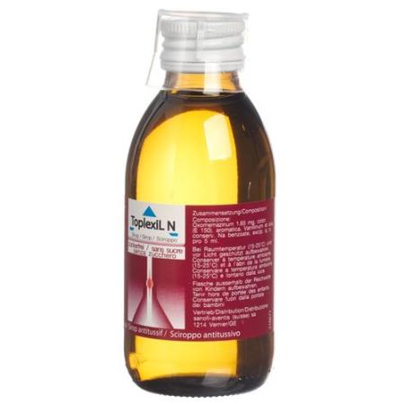 Toplexil syrup bottle 150 ml - PrimeCare Global