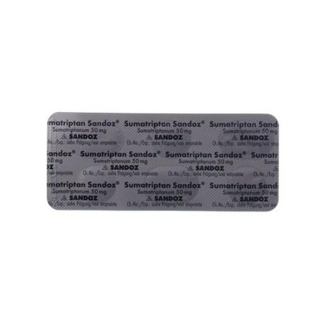 Sumatriptan Sandoz Tabl 50 mg 6 pcs - PrimeCare Global