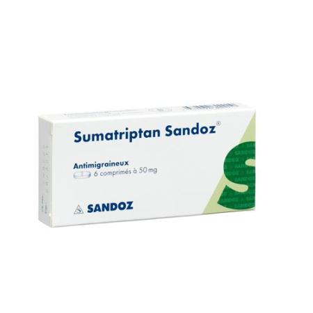 Sumatriptan Sandoz Tabl 50 mg 12 pcs - PrimeCare Global
