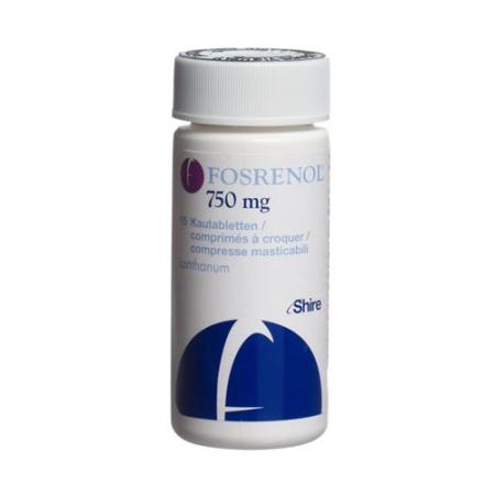Fosrenol Kautabl 750 mg 90 pcs - PrimeCare Global
