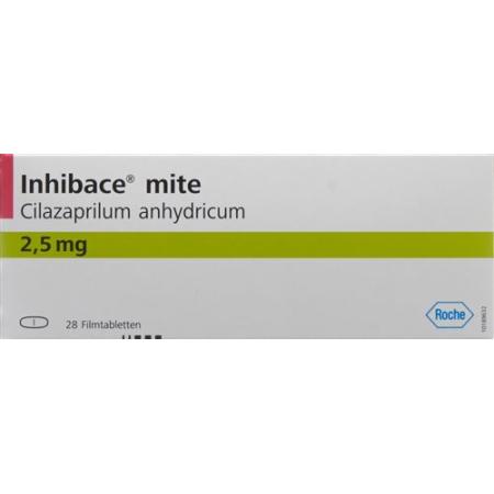 Inhibace mite film tabl 2.5 mg glass bottle 100 pcs - PrimeCare Global