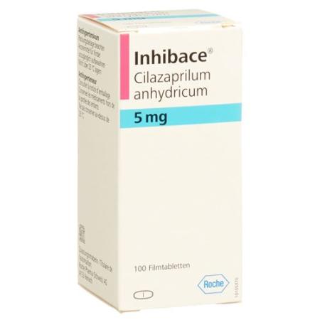 Inhibace film tabl 5 mg glass bottle 100 pcs - PrimeCare Global
