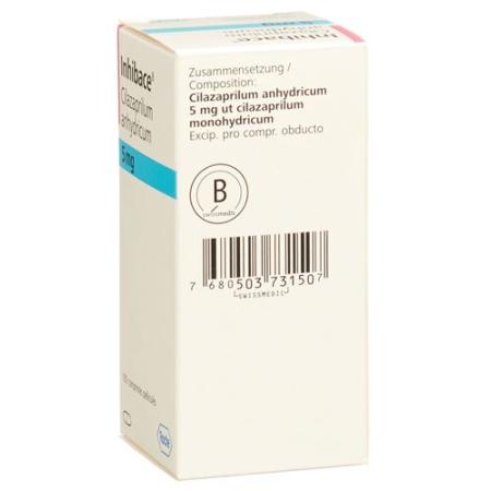 Inhibace film tabl 5 mg glass bottle 100 pcs - PrimeCare Global