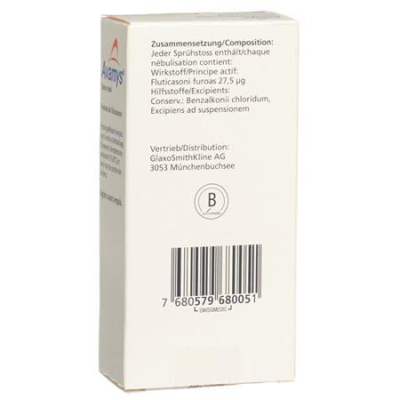 Avamys Nasal Spray 27.5 mcg/dose 120 doses - PrimeCare Global
