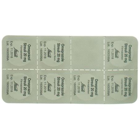 Omeprazol Streuli film tablets 20 mg 7 pcs - PrimeCare Global