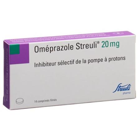 Omeprazol Streuli film tablets 20 mg 14 pcs - PrimeCare Global