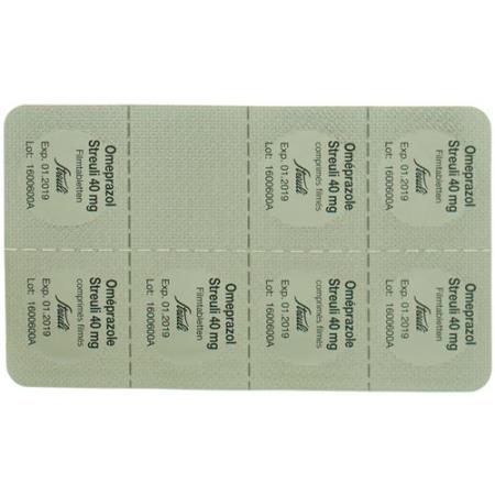 Omeprazol Streuli film tablets 40 mg 7 pcs - PrimeCare Global