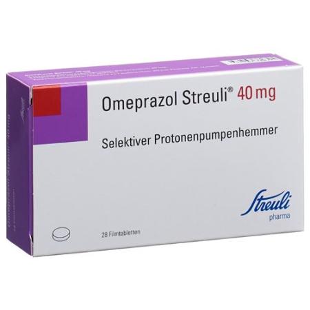 Omeprazol Streuli film tablets 40 mg 28 pcs - PrimeCare Global