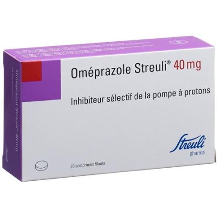 Omeprazol Streuli film tablets 40 mg 28 pcs - PrimeCare Global
