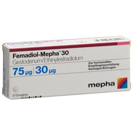 Femadiol-Mepha 30 Drag 6 x 21 pcs - PrimeCare Global