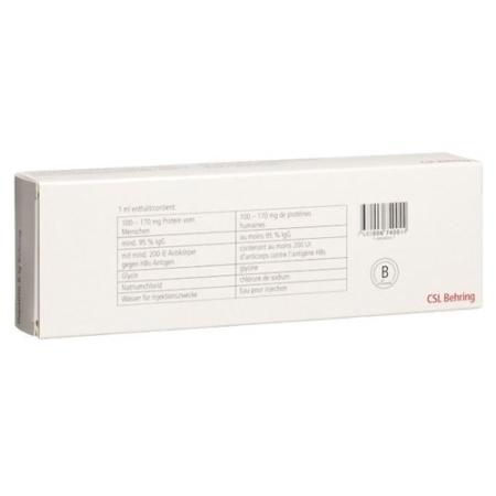 Hepatitis B immunoglobulin Behring 1000 IU Fertspr 5 ml - PrimeCare Global