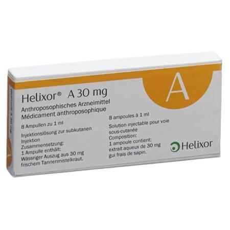 Helixor A Inj L&ouml;s 30 mg Amp 8 pcs - PrimeCare Global