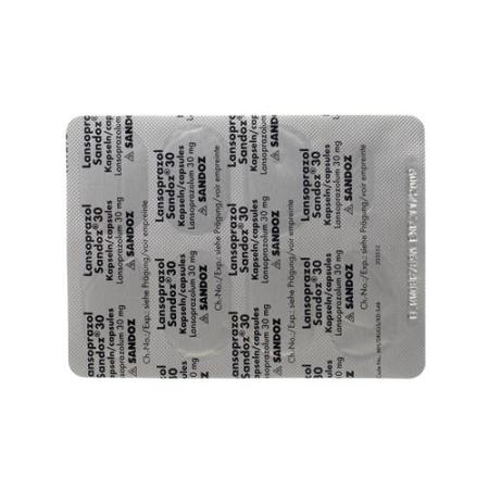 Lansoprazole Sandoz Capsules 30 mg 14 pcs - PrimeCare Global