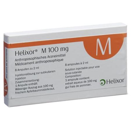 Helixor M Inj L&ouml;s 100 mg Amp 8 pcs - PrimeCare Global