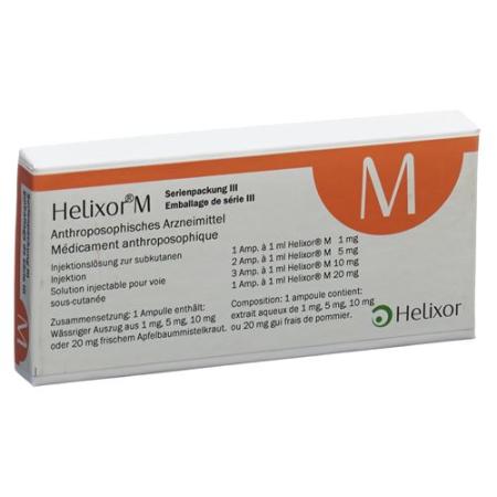 Helixor M Series 3 Inj L&ouml;s Amp 7 pcs - PrimeCare Global