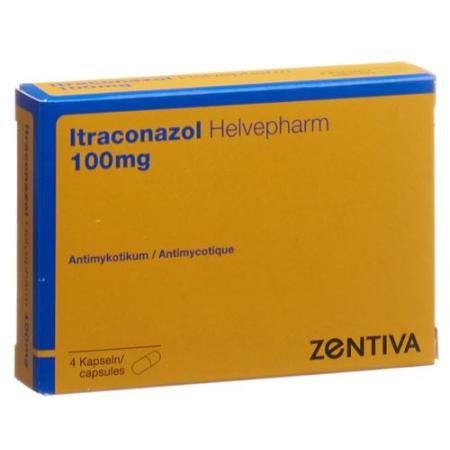 Itraconazole Helvepharm 4 Capsules 100 mg Blist 4 pcs - PrimeCare Global