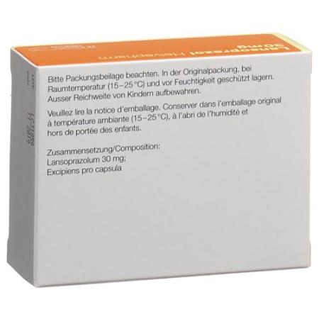 Lansoprazole Helvepharm Capsules 30 mg 28 pcs - PrimeCare Global