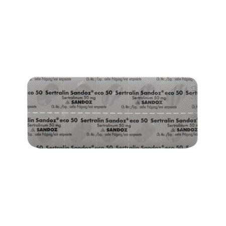 Sertraline Sandoz eco film tablet 50 mg 30 pcs - PrimeCare Global