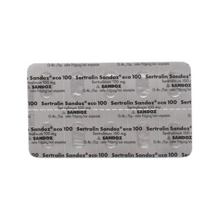 Sertraline Sandoz eco film tablet 100 mg 10 pcs - PrimeCare Global
