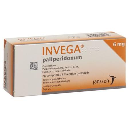 Invega Ret Tabl 6 mg 28 pcs - PrimeCare Global