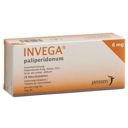 Invega Ret Tabl 6 mg 28 pcs - PrimeCare Global