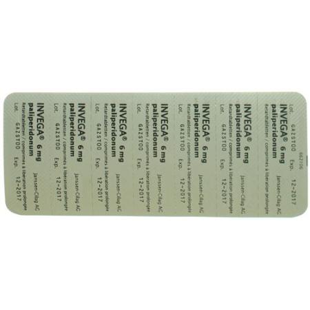 Invega Ret Tabl 6 mg 28 pcs - PrimeCare Global